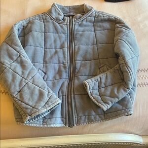 Dex Light Blue Quilted Jacket